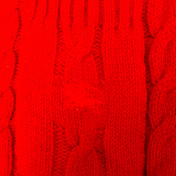 Classic Red 100% Pure Lambswool size Small - Picture 2 of 8